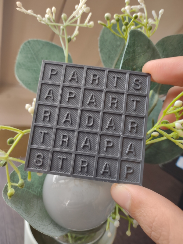 Parts Apart Radar Trapa Strap 3D-print